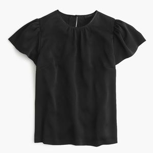 J. Crew Tops - NWT J. Crew Women's Drapey Crepe Cap Sleeve Top J. Crew Tops - NWT J. Crew Women's Drapey Crepe Cap Sleeve Top